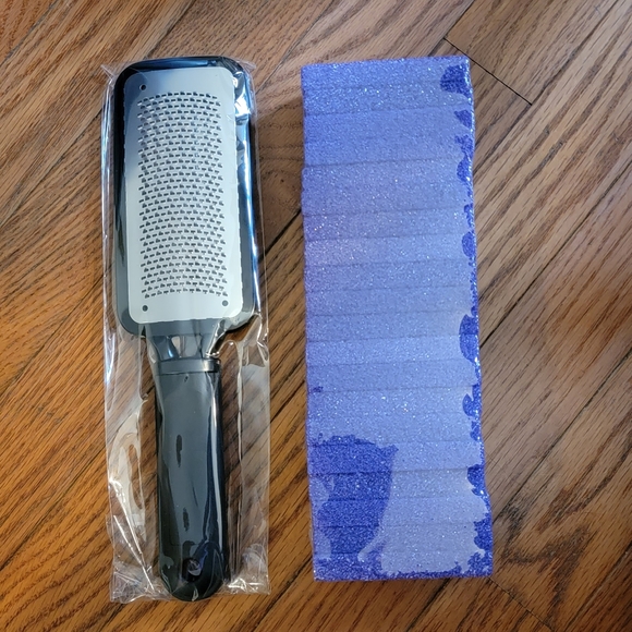 NEW Disposable Purple Pumice Stone Foot File Kit Feet Spa Callus Remover 20 pack - Picture 3 of 9